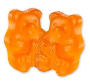 Albanese Ornery Orange Gummi Bears  gummy candy